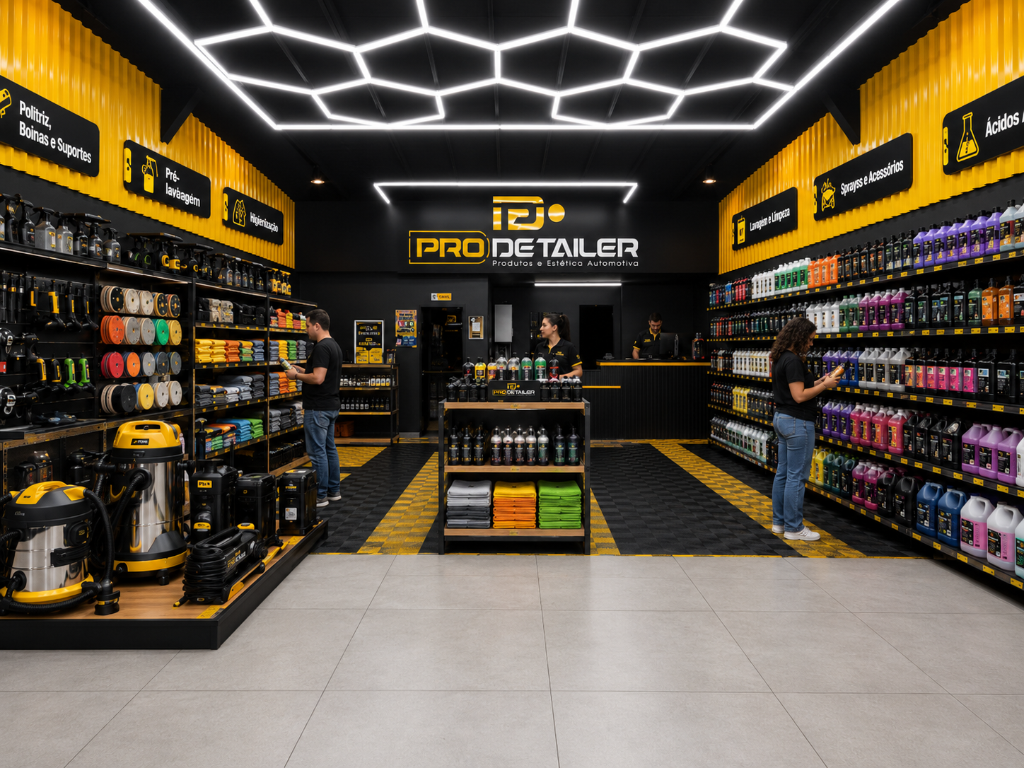 Interior organizado proposto